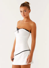 Thea Mini Dress - White