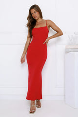 Model Type Maxi Dress Red