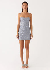 Danali Mini Dress - Silver